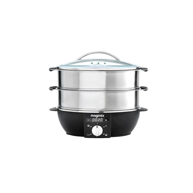 Cuiseur vapeur multifonctions 11582 noir <span itemprop=