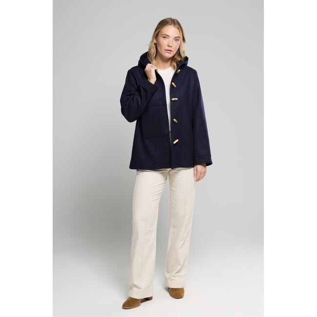 Kabig en drap de laine PONT-AVEN rich navy <span itemprop=
