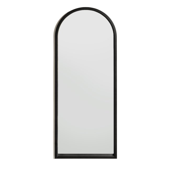 Miroir sur pied arqué noir - KATIA Couleur v002228 <span itemprop=