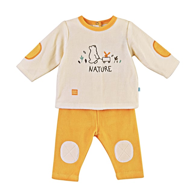 Tee shirt pantalon daho beige <span itemprop=