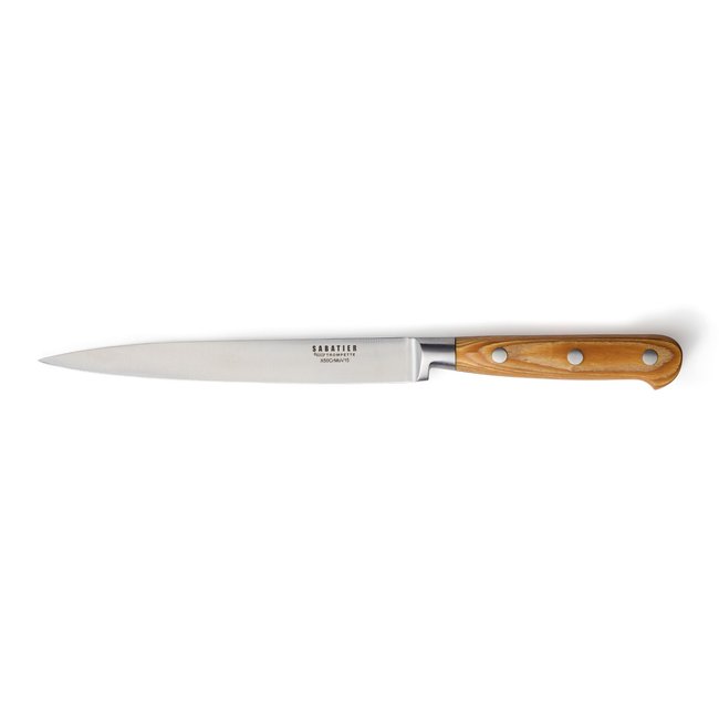 Couteau à filets poisson / viande - ESSENTIEL bois <span itemprop=