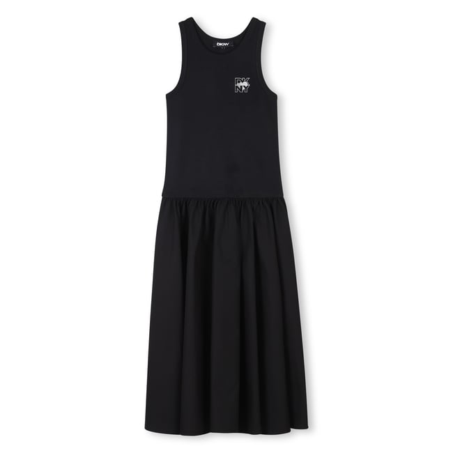 Chemise débardeur en coton black <span itemprop=