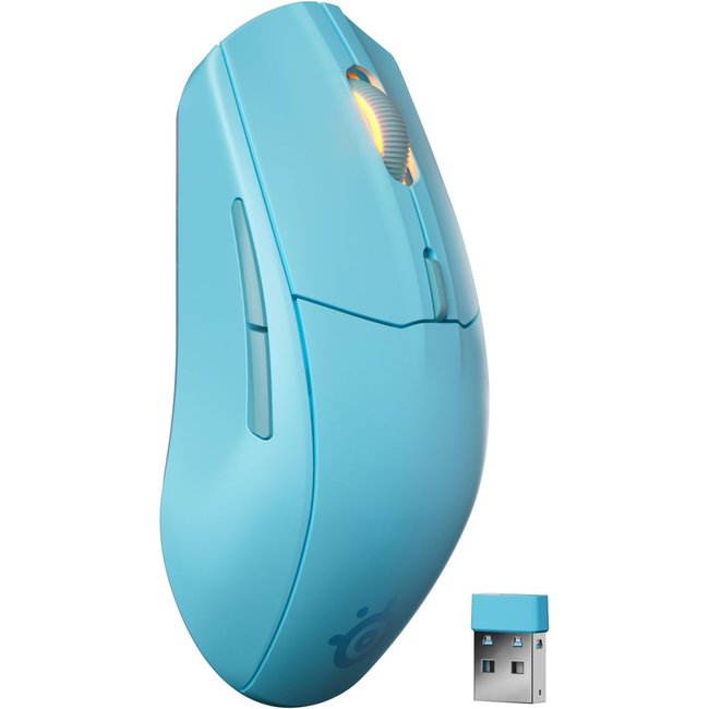 Souris Gamer Sans Fil Rival 3 WL Gen 2 Aqua - STEELSERIES