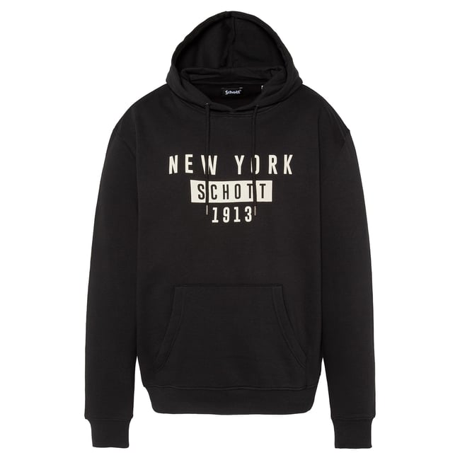 Sweatshirt à capuche NEW YORK - SCHOTT