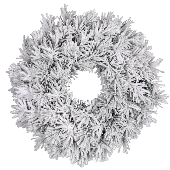 Couronne de Noël DINSMORE Couleur vert <span itemprop=
