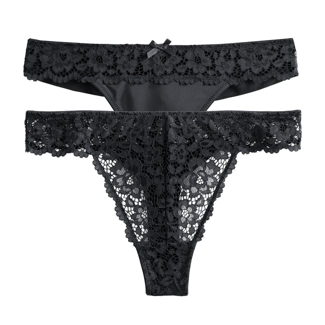 Pakke med 2 Girofler Signature Tangas - LA REDOUTE COLLECTIONS