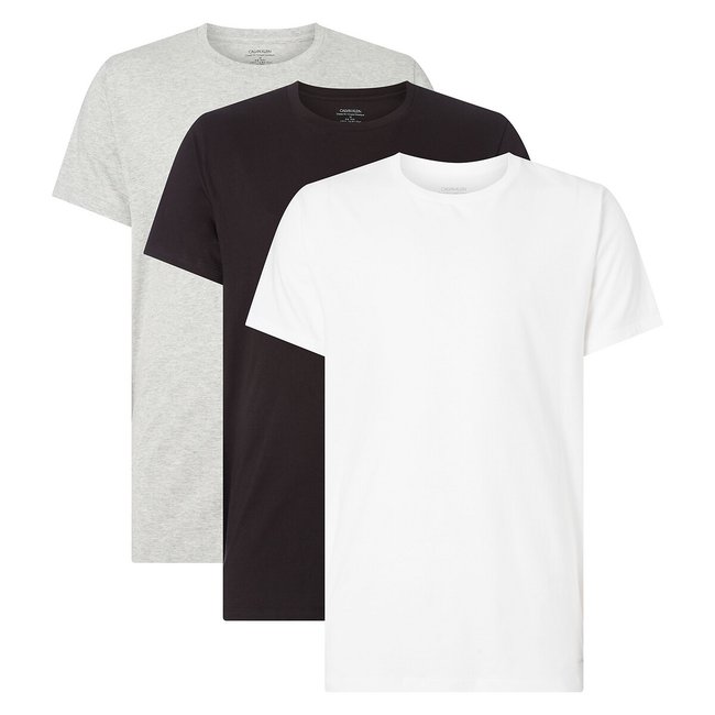 Confezione da 3 t-shirt tinta unita - CALVIN KLEIN UNDERWEAR