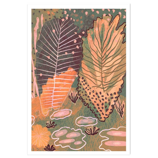 Affiche enfant forêt magique - HEXOA