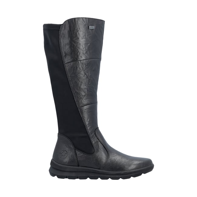 Bottes Cuir noir <span itemprop=