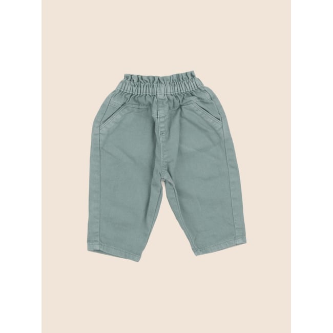 Pantalon - Très bon état vert <span itemprop=