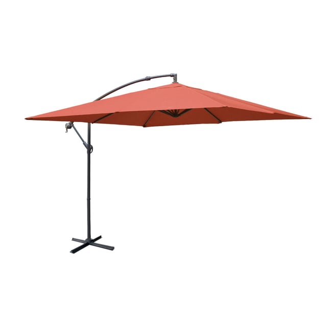 Parasol déporté carré 3x3m HARDELOT - SWEEEK