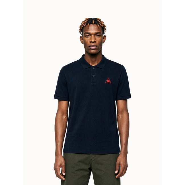 Polo L'Amour du Sport en jersey de coton L'AMOUR DU SPORT sky captain <span itemprop=
