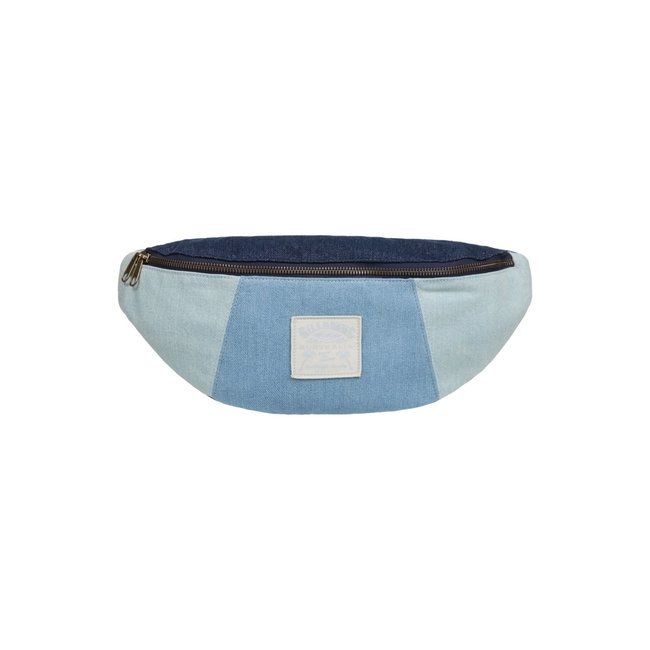 Sac banane DENIM BANANA bleu surf spray <span itemprop=