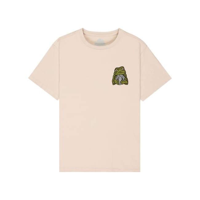 T-Shirt à manches courtes TIMBER THE FROG beige oat milk <span itemprop=