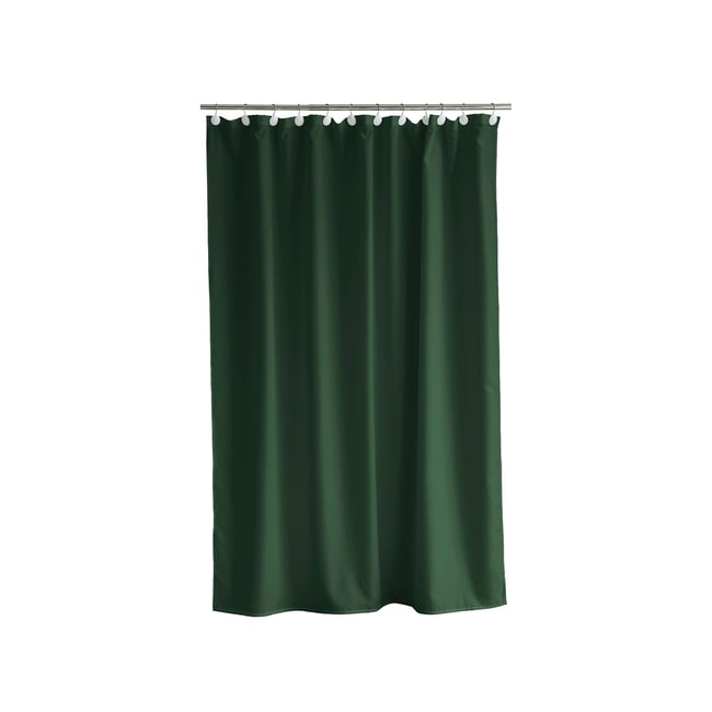 Rideau de douche COMFORT vert sapin <span itemprop=