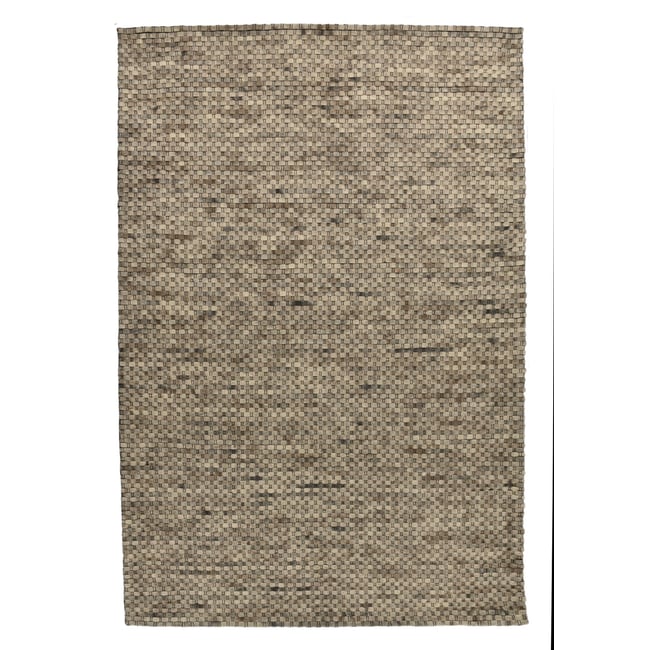 Tapis salon Tauern, fait main, laine feutrée - THEKO