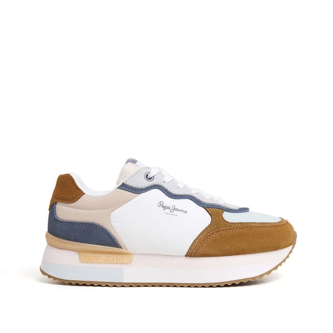 Baskets basses Rusper Class brun cognac <span itemprop=