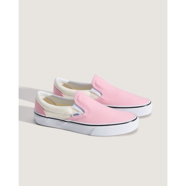 Baskets CLASSIC SLIP-ON  blanc/rose <span itemprop=