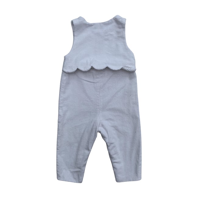 Salopette bébé - Très bon état blanc <span itemprop=