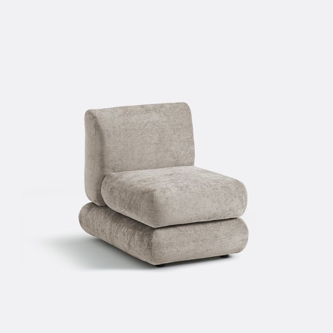 Poltrona modulare, velluto spesso, HOOVER - LA REDOUTE INTERIEURS