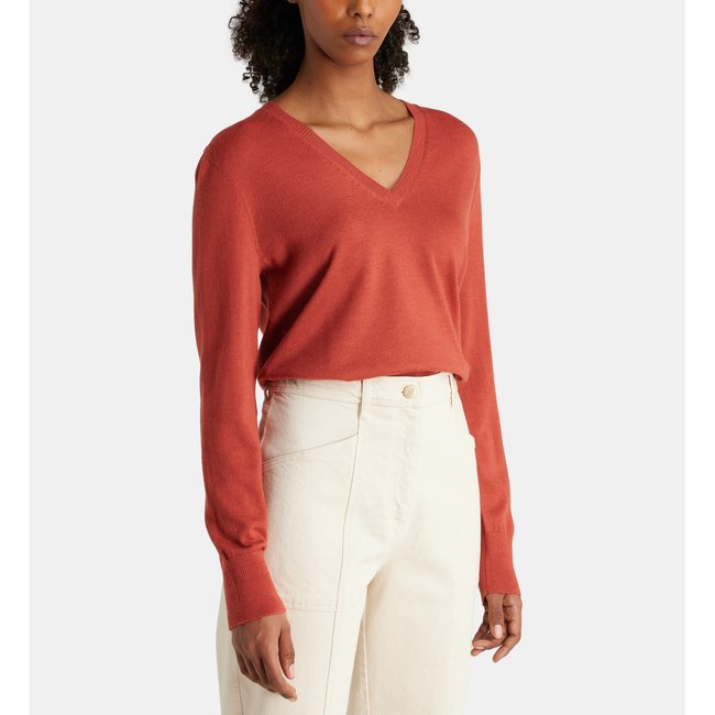 Pull Lux En Laine Mérinos Unie - JODHPUR