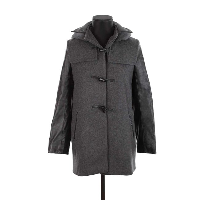 Manteau De Chasse Triumph Homme 38R Laine Gris Anthracite Rayé – état Impeccable