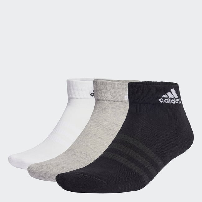 Lot de 6 paires socquettes matelassées Sportswear medium grey heather / white / black <span itemprop=