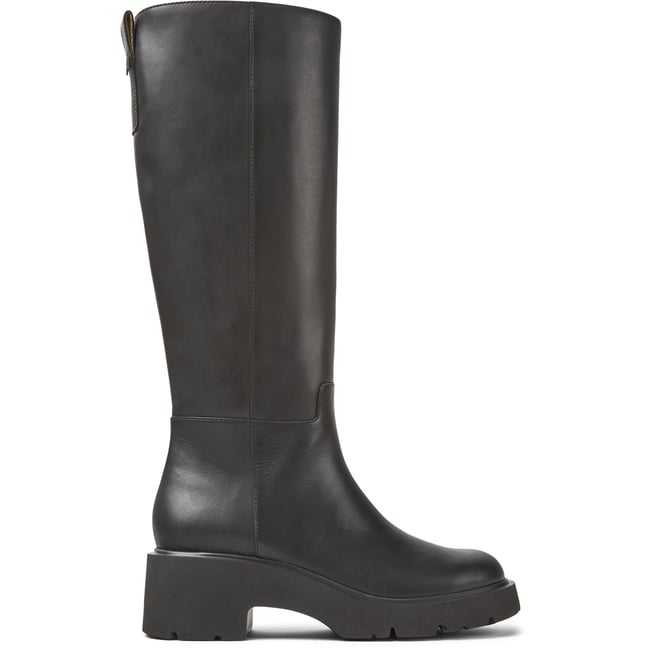 Bottes Milah Cuir noir <span itemprop=