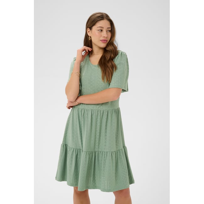 Robe vert green milieu <span itemprop=