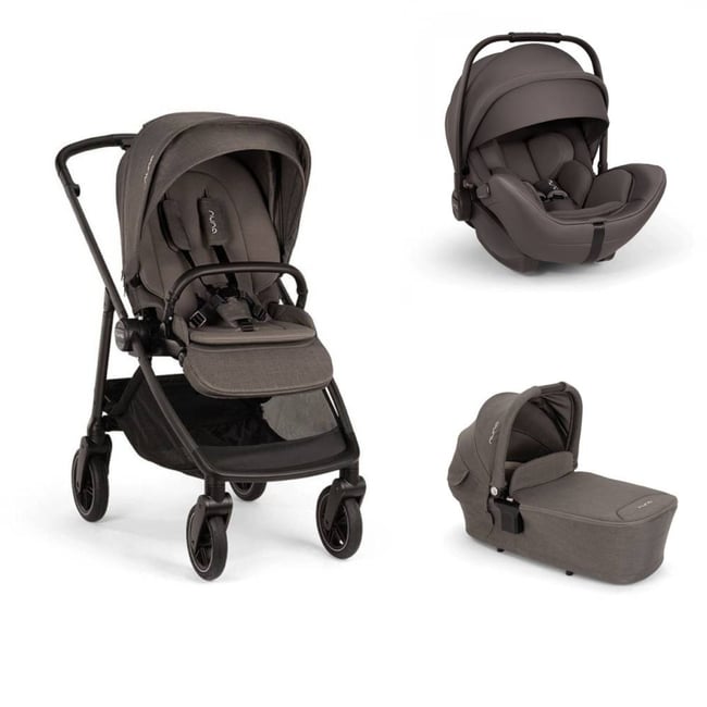 Pack poussette trio Swiv + Arra Flex gris <span itemprop=