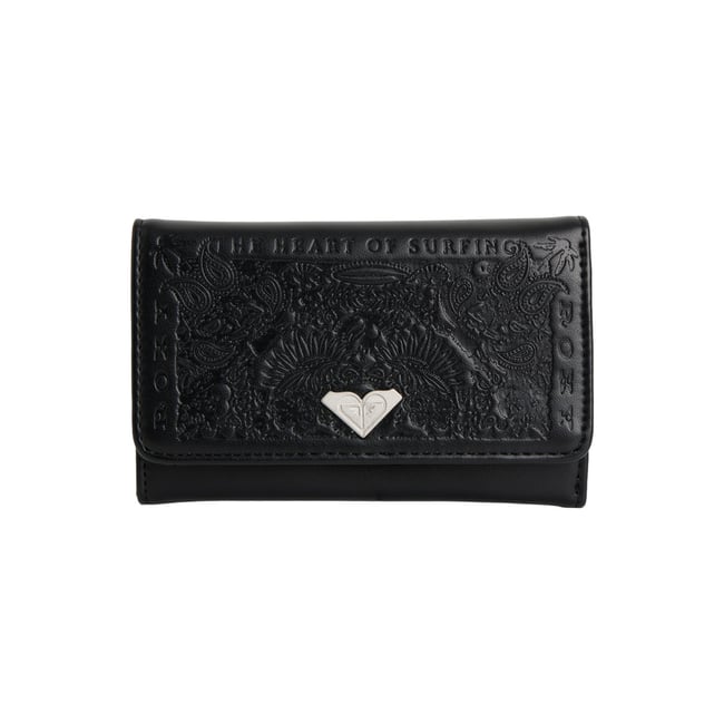 Portefeuille 3 volets CRAZY DIAMOND. noir anthracite <span itemprop=