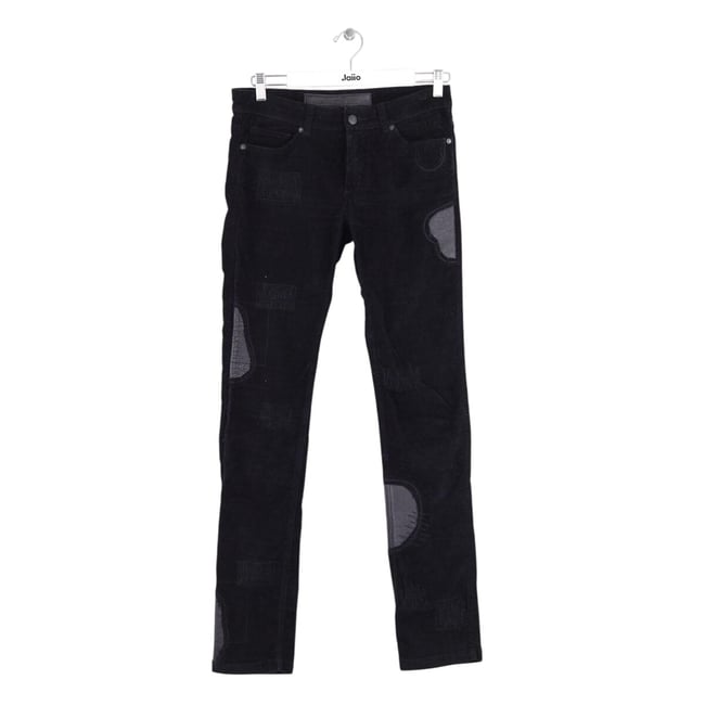 Pantalon droit - Très Bon État noir <span itemprop=
