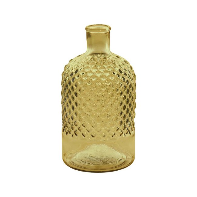 Vase en verre recyclé h 22 cm DIAMOND - SENSEI MAISON