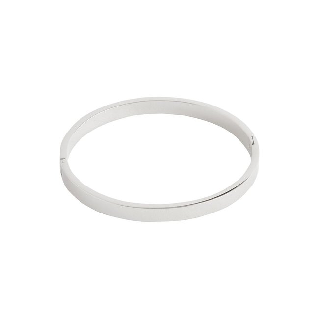 Bracelet jonc imperméable argenté <span itemprop=