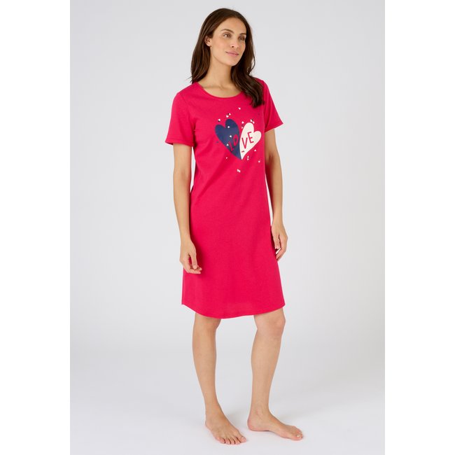 Chemise de nuit pur coton peigné - DAMART