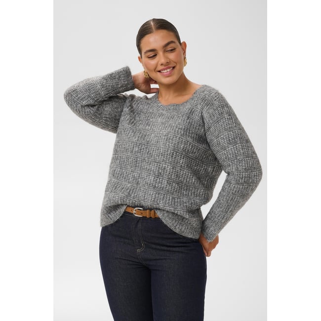 Pullover tricoté - KAFFE CURVE