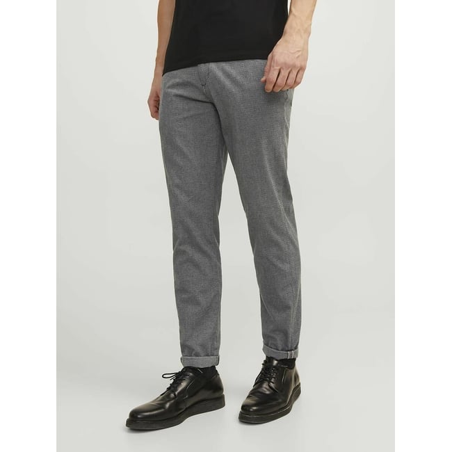 Брюки чинос, Marco / Марко серый JACK & JONES