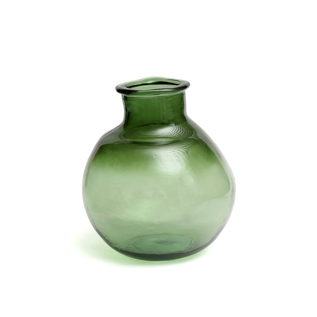 Le vase en verre recyclé YUGANG - BAZAR BIZAR