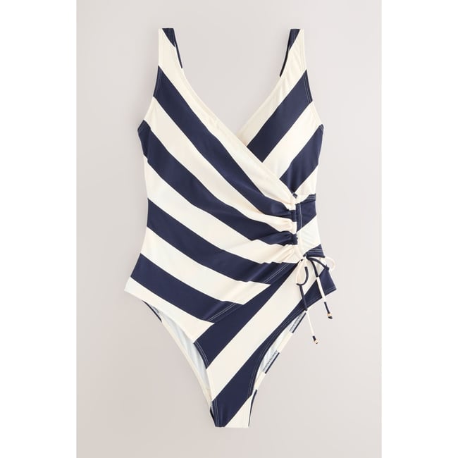 Maillot de bain gainant ruché sur le côté - NEXT