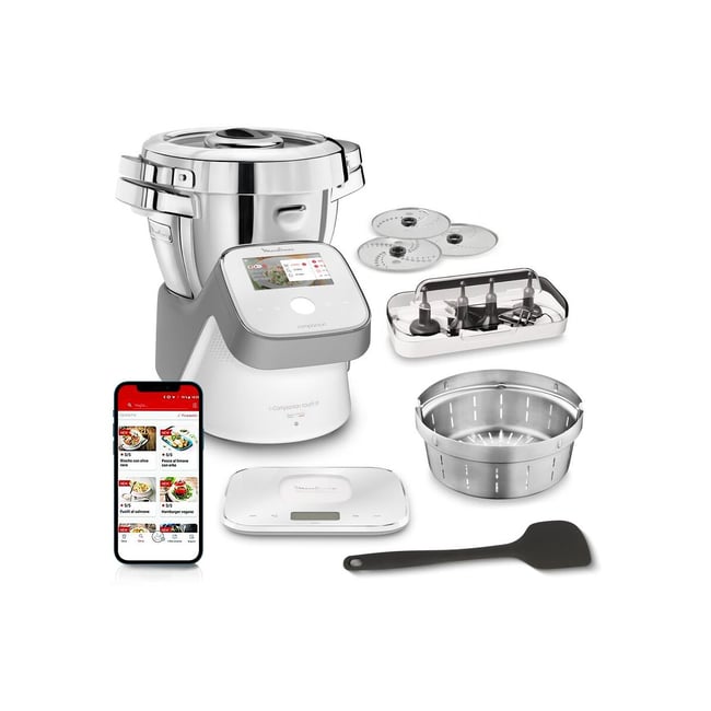 Robot cuiseur I Companion Touch XL HF938E00 blanc <span itemprop=