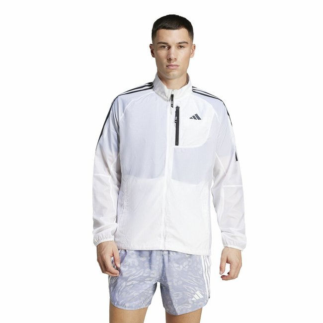 Own The Run Packable Jacket, white, adidas Performance
