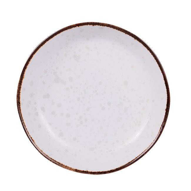 Assiette creuse Polaire 20 cm (lot de 6) Couleur blanc <span itemprop=