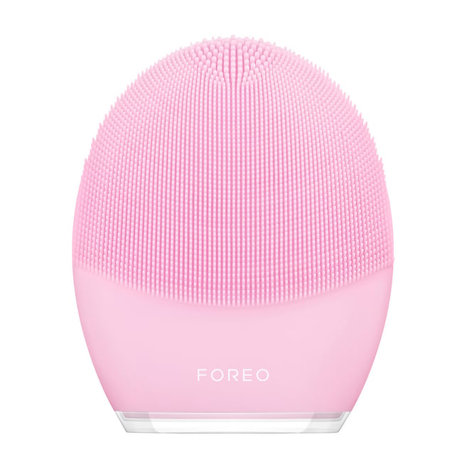 Luna 3 Facial Cleansing and Massaging Brush, pink, FOREO