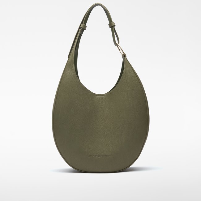 Grand sac hobo en cuir sans cuir - ADOLFO DOMINGUEZ