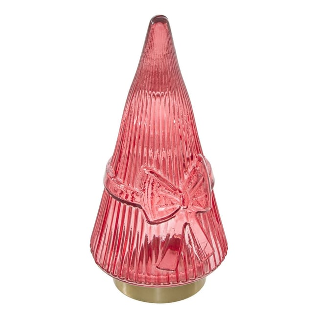 SAPIN LED VERRE NOEUD H23 - FEERIC LIGHTS & CHRISTMAS