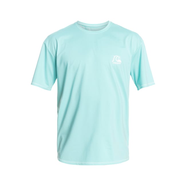 Surf tee manches courtes UPF 50 HERITAGE HEATHER. bleu angel blue heather <span itemprop=
