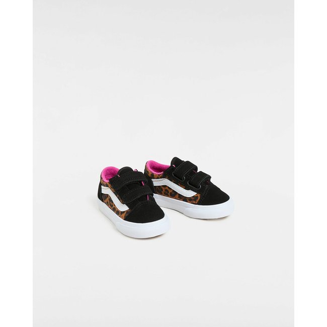Zapatillas Old Skool V negro/leopardo <span itemprop=