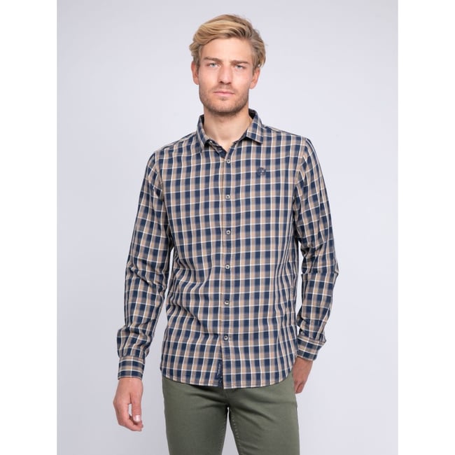 Chemise Manches Longues Carreaux Trenol v002235 <span itemprop=