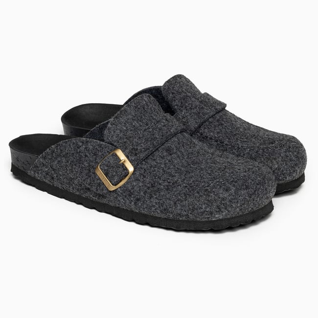 Sabots DANUBE pour  femme anthracite <span itemprop=