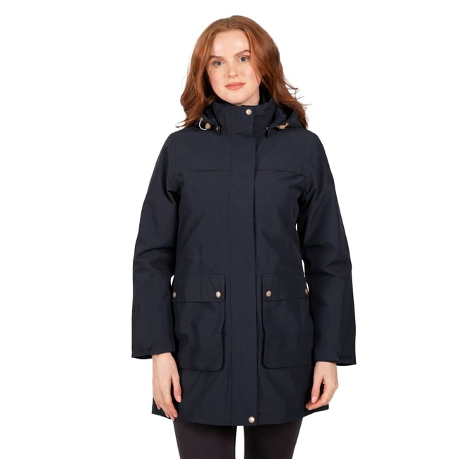 Manteau LYRICS bleu marine <span itemprop=